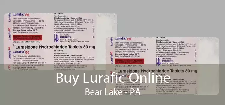 Buy Lurafic Online Bear Lake - PA